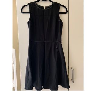 Armani Exchange Black Dress with pockets